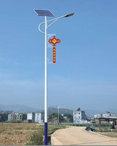 中国结太阳能路灯